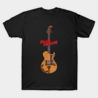 Merle Travis Bigsby Electric Guitar T-Shirt